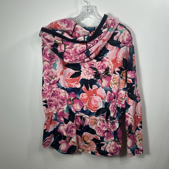 Lululemon Hold Your Om hoodie in secret garden floral size 4 - Picture 9 of 11